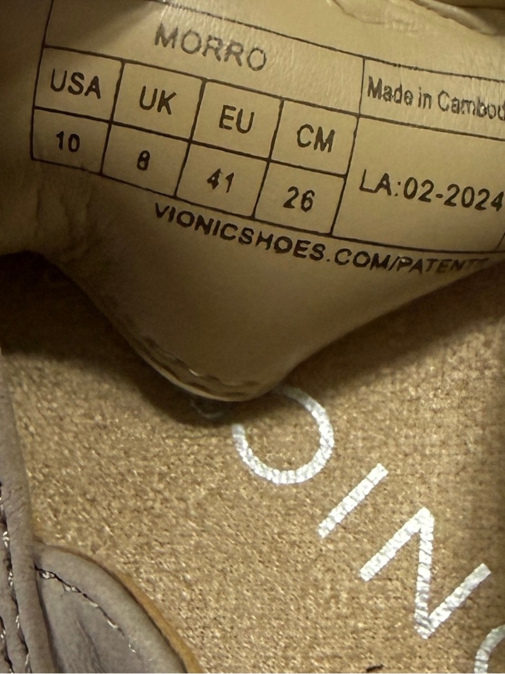 Vionic Taupe Double-Strap Slingback Sandals - Picture 6 of 7